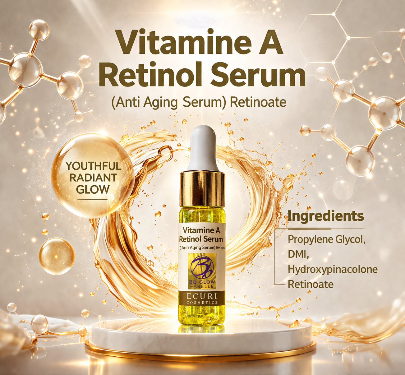 Vitamine A Retinol 0,5% Thuis gebruik