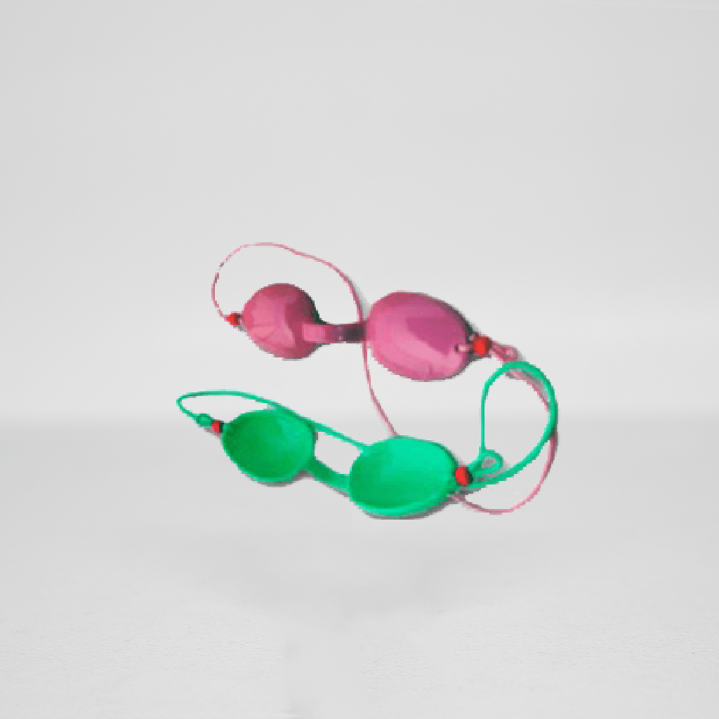Laser Model Patient Block silicon (oogkappen) - Ecuri Cosmetics