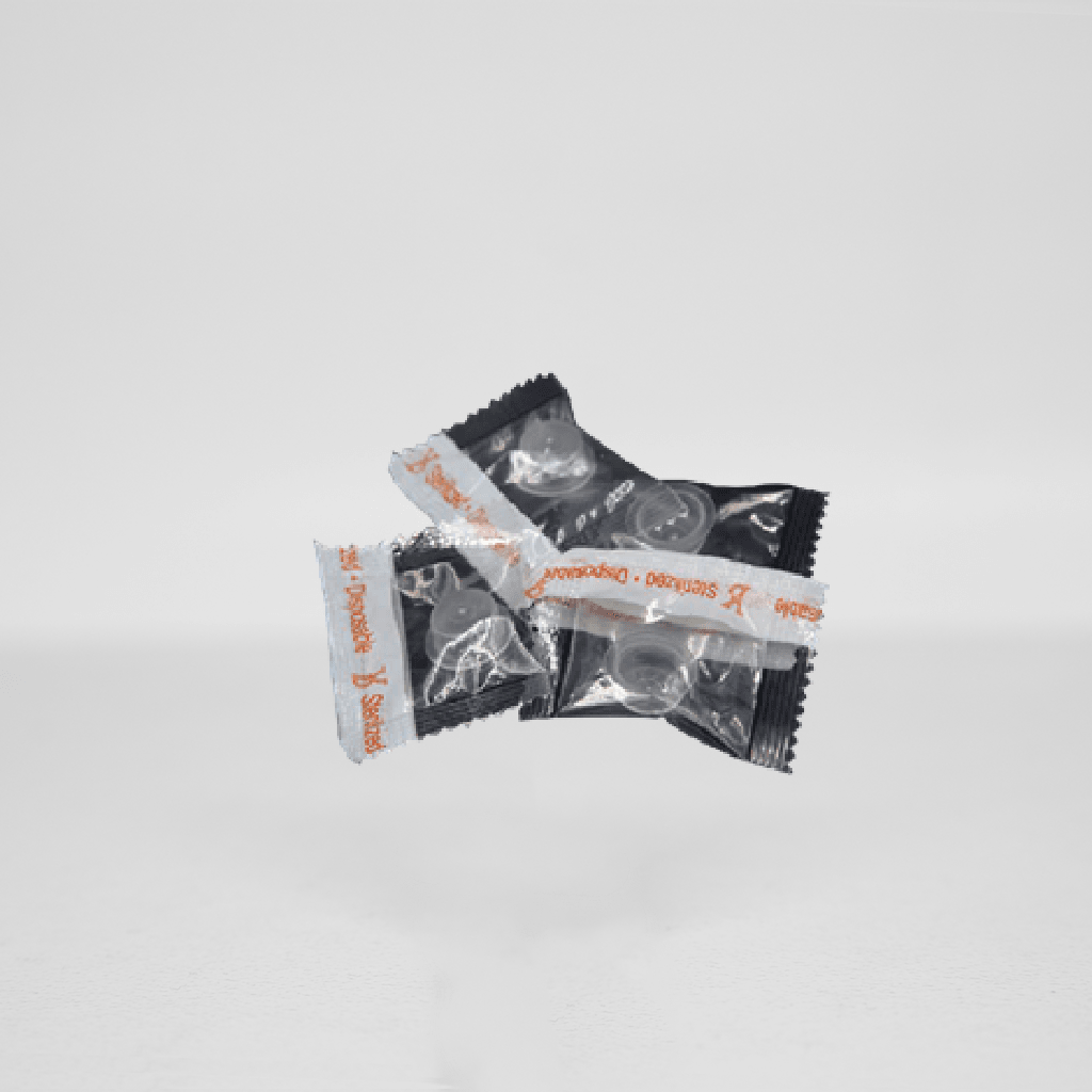 Sterilized Disposable Plastic Ink Cups 50x 12 mm - Ecuri Cosmetics