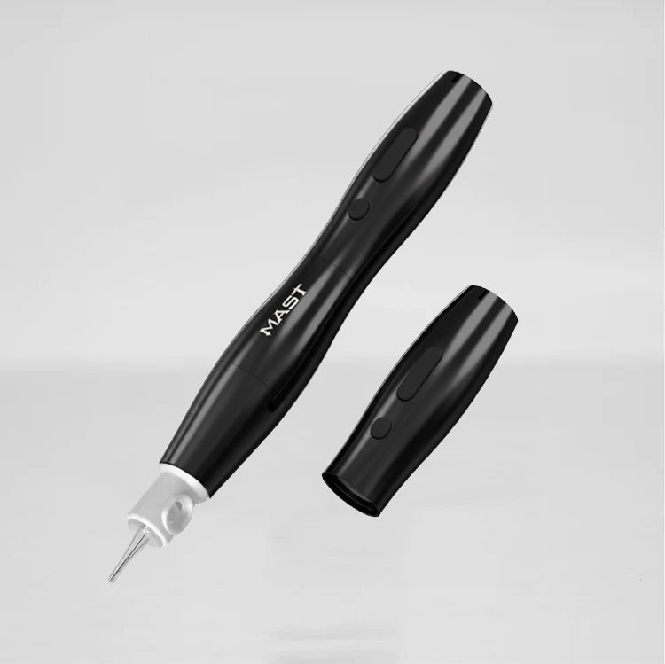 MAST P20 Wireless Tattoo Pen Black + 1 Extra Battery 2.5MM Stroke Permanent Makeup