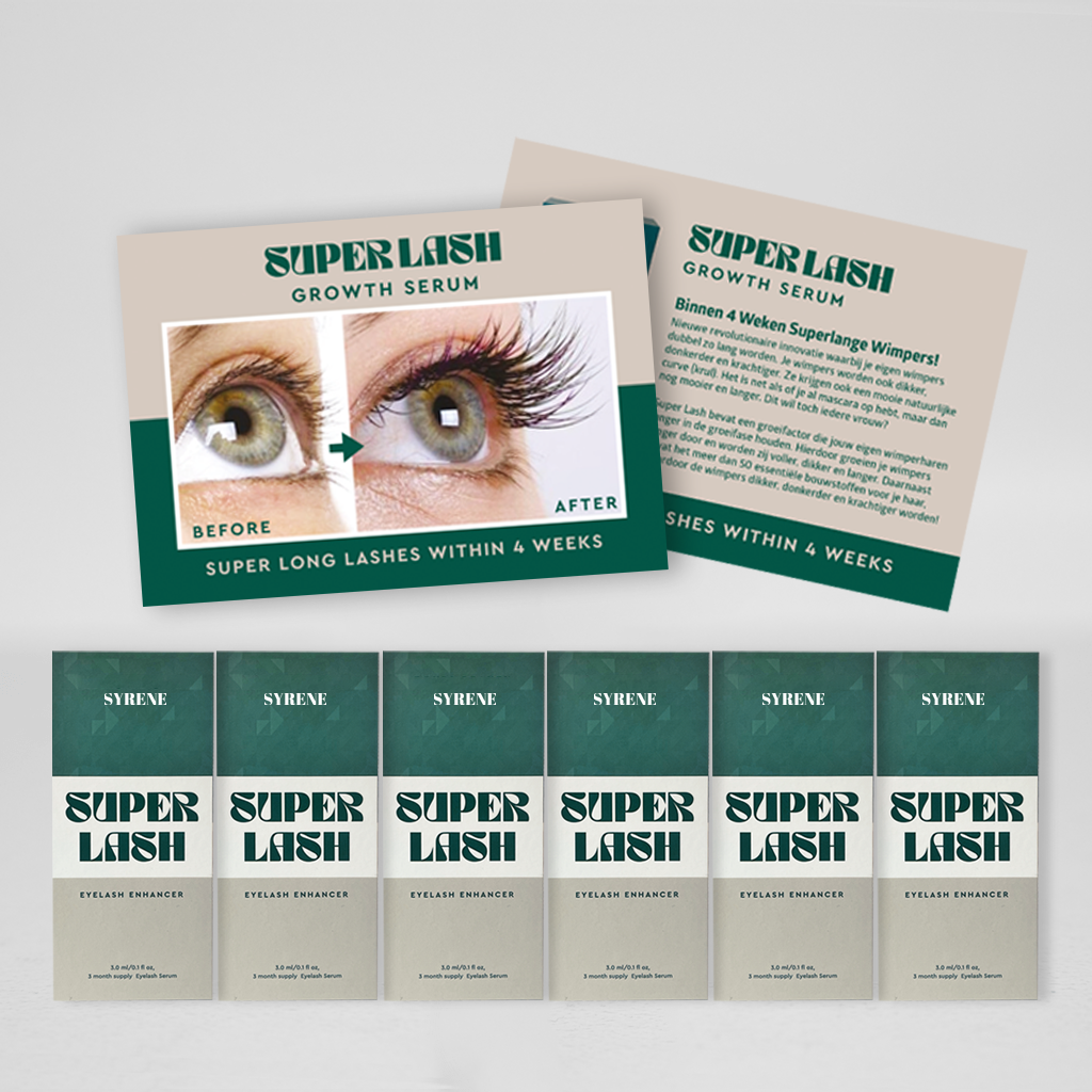 Super Lash 3 ml 6x + flyers (%5 Korting)
