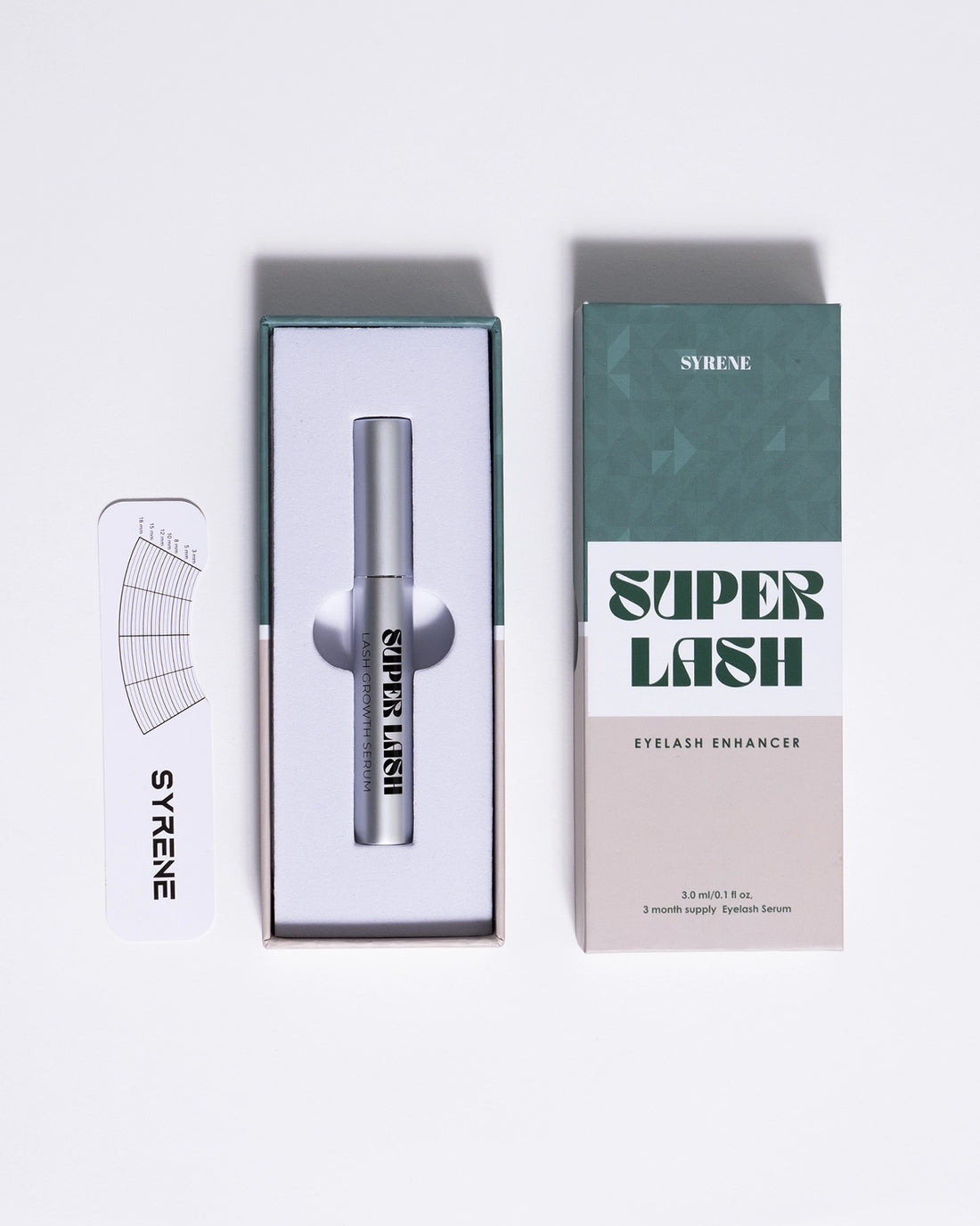 Syrene Superlash wimpergroei serum verpakking 