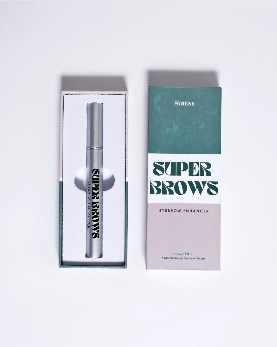Syrene Superbrow wenkbrauwgroei serum verpakking
