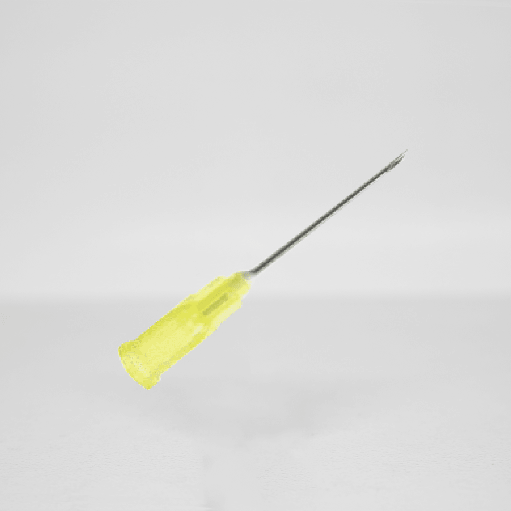 Injection Needle 0,3 x 13 mm (Yellow) - Ecuri Cosmetics